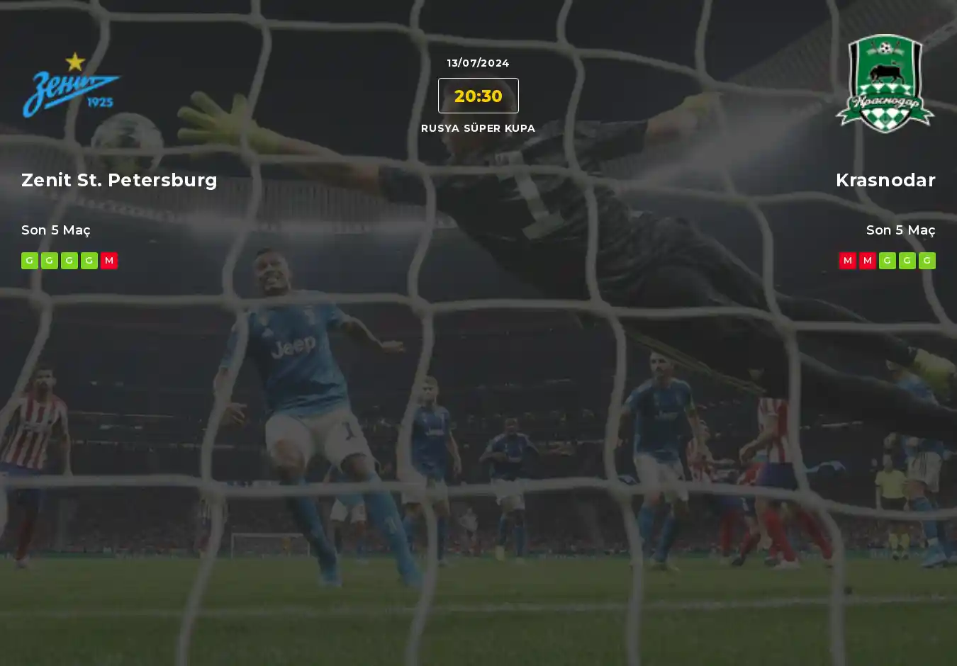 Zenit St. Petersburg Krasnodar İddaa Maç Tahmini 13 Temmuz 2024