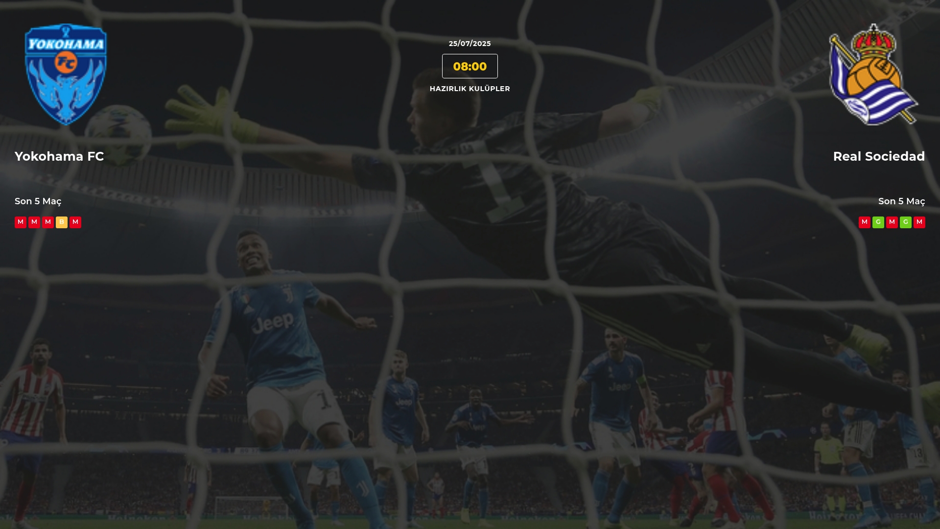 Yokohama FC Real Sociedad İddaa Maç Tahmini 25 Temmuz 2025
