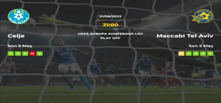 Cejle Maccabi Tel Aviv İddaa Maç Tahmini 31 Ağustos 2023