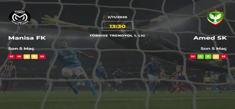 Manisa Amedspor İddaa Maç Tahmini 2 Kasım 2025