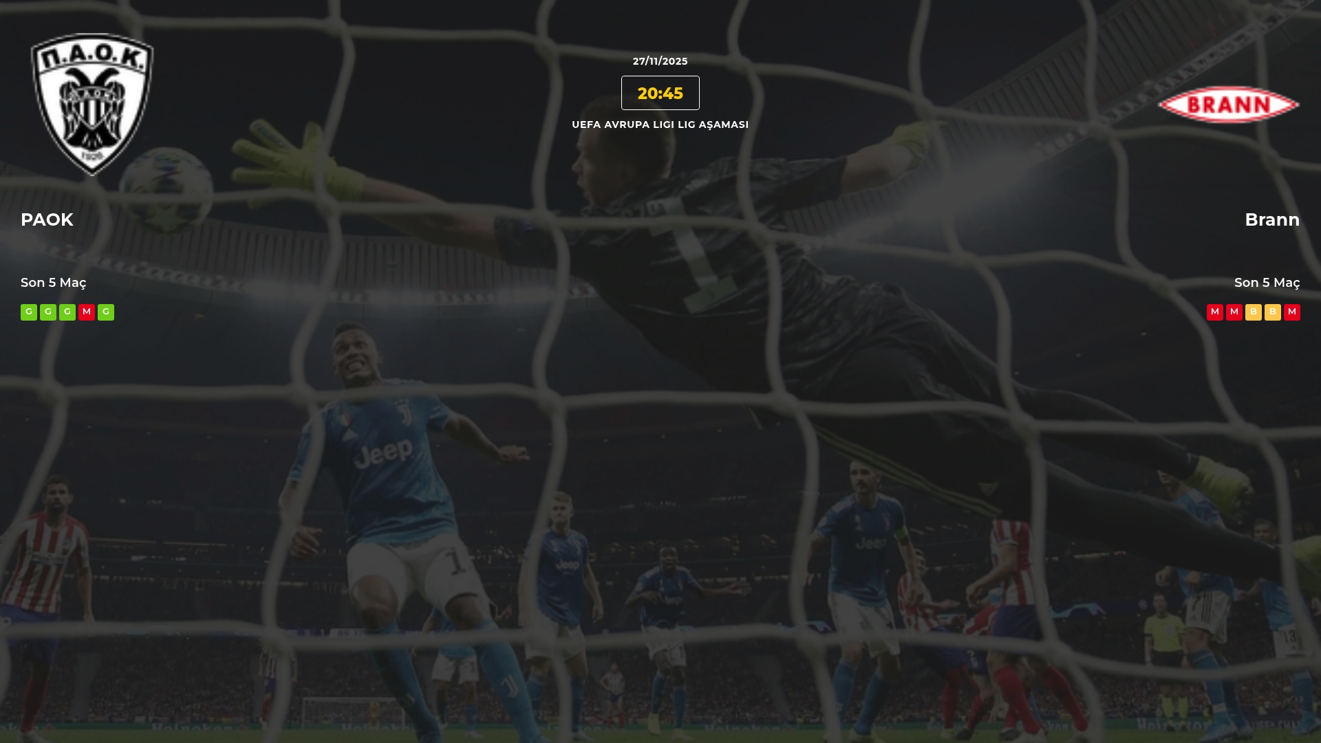 PAOK Brann İddaa Maç Tahmini 27 Kasım 2025