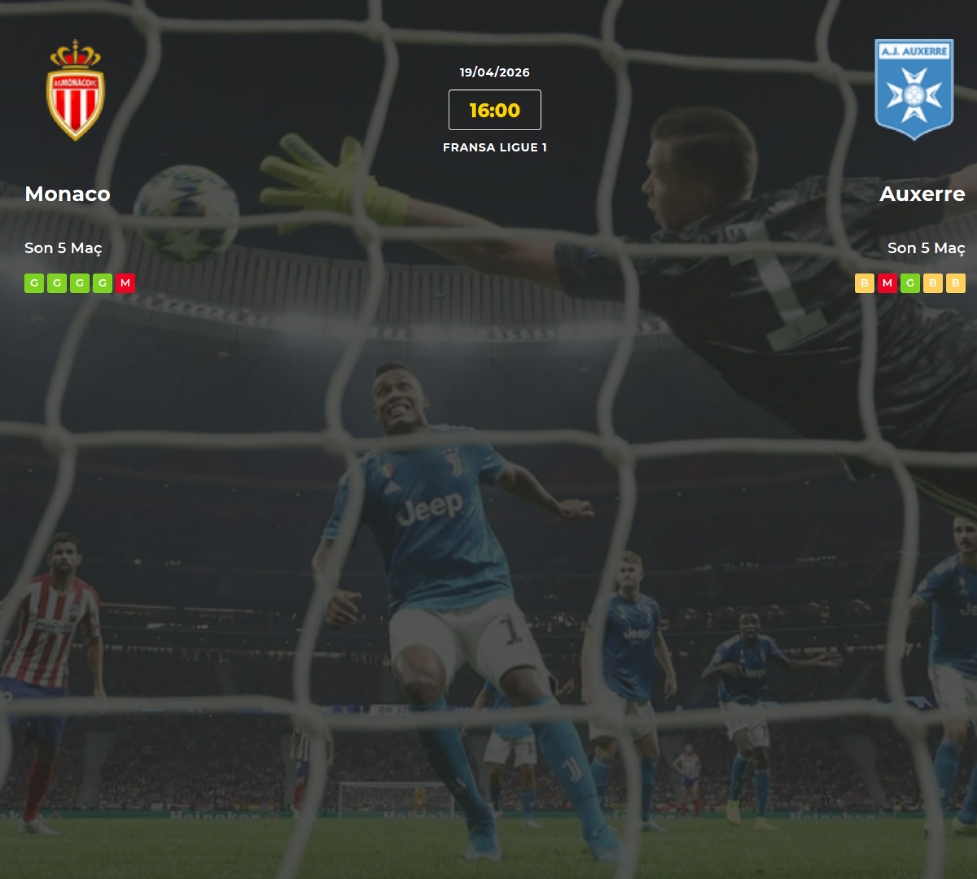 Monaco Auxerre İddaa Maç Tahmini 19 Nisan 2026