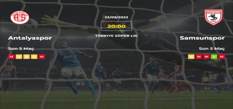 Antalyaspor Samsunspor İddaa Maç Tahmini 23 Eylül 2023