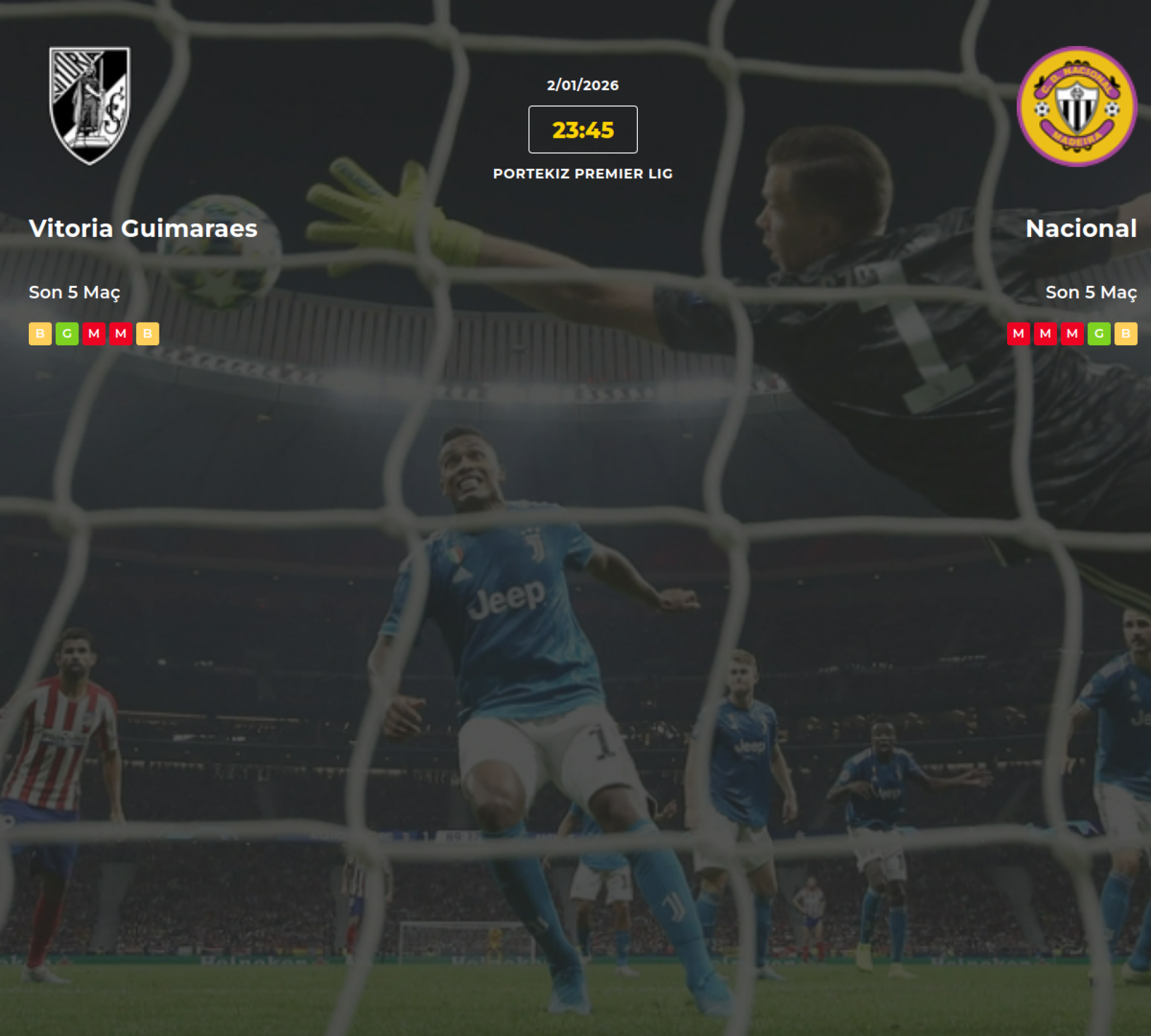 Vitoria Guimaraes Nacional İddaa Maç Tahmini 02 Ocak 2026