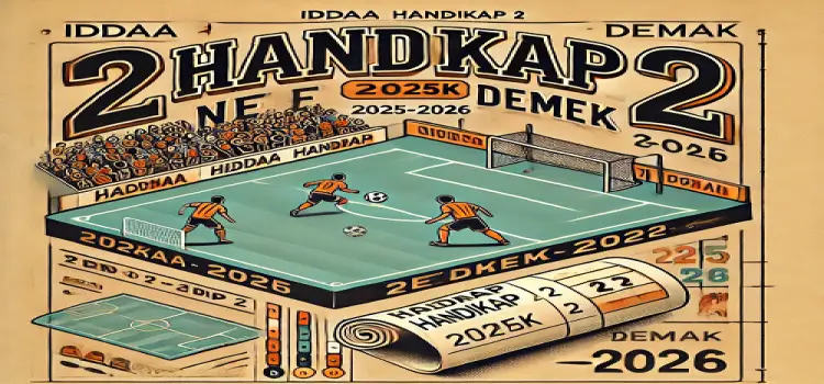 İddaa Handikap 2 Ne Demek 2025-2026