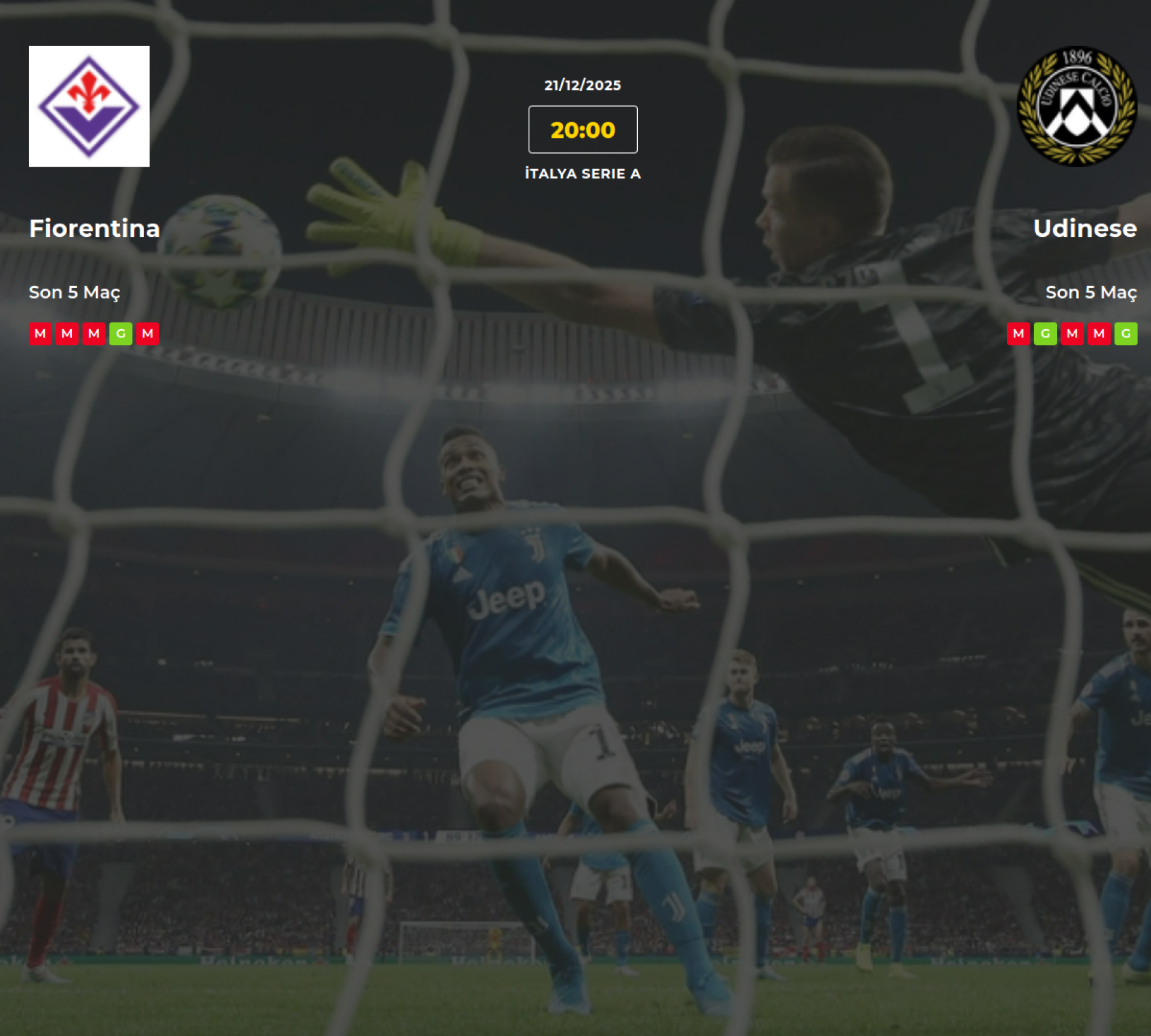 Fiorentina Udinese İddaa Maç Tahmini 21 Aralık 2025