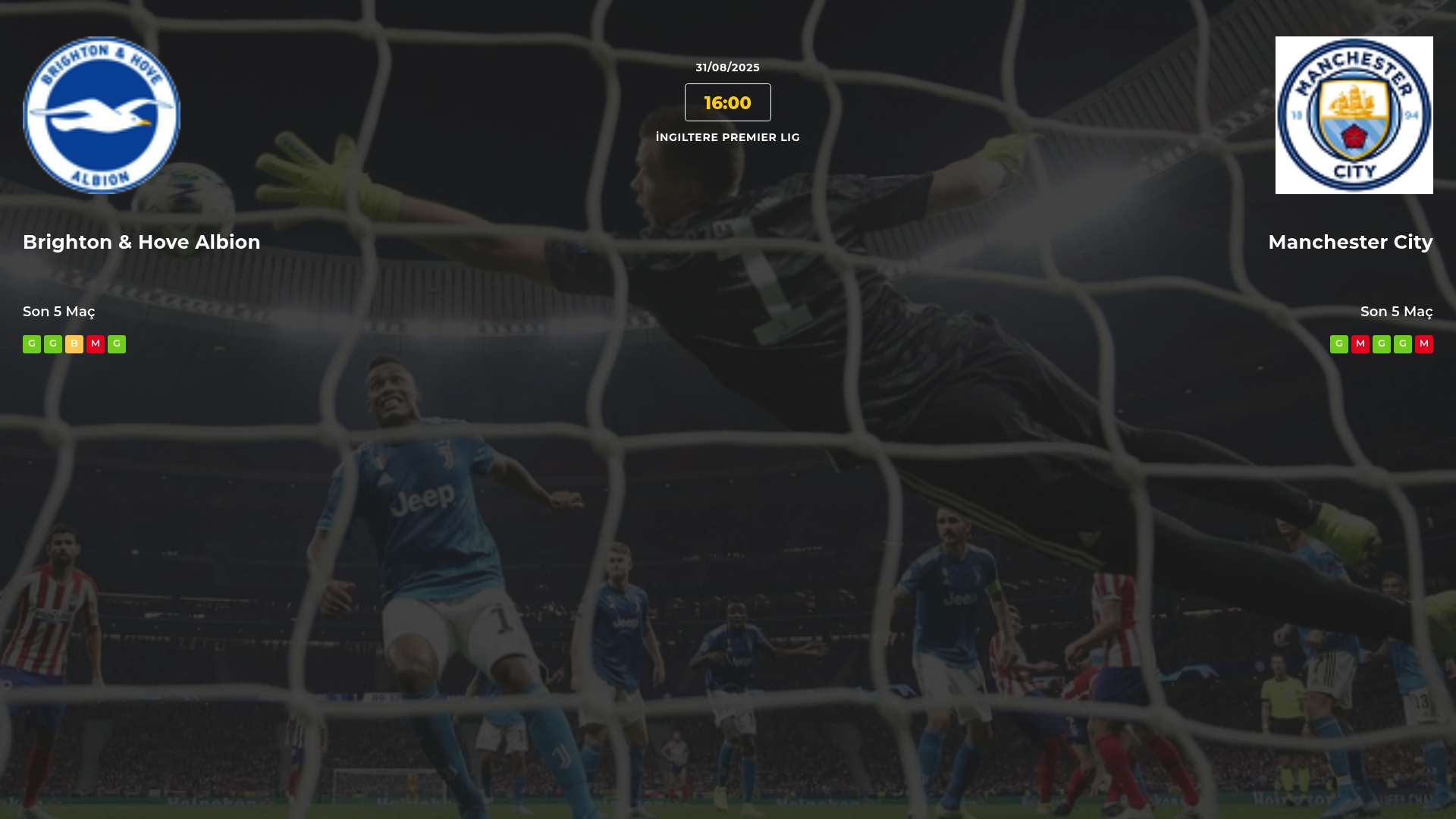 Brighton & Hove Albion Manchester City İddaa Maç Tahmini 31 Ağustos 2025