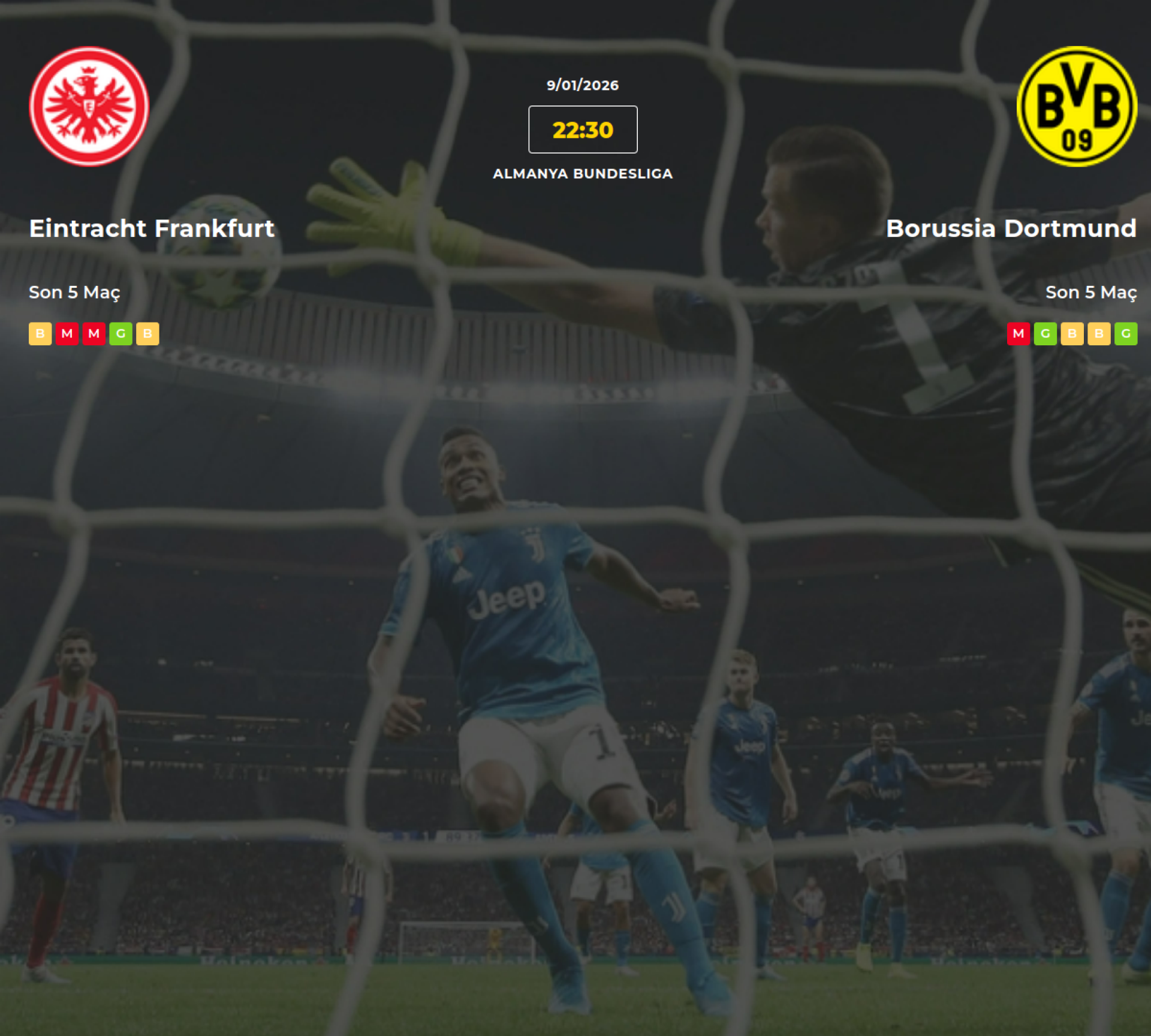 Eintracht Frankfurt Borussia Dortmund İddaa Maç Tahmini 09 Ocak 2026