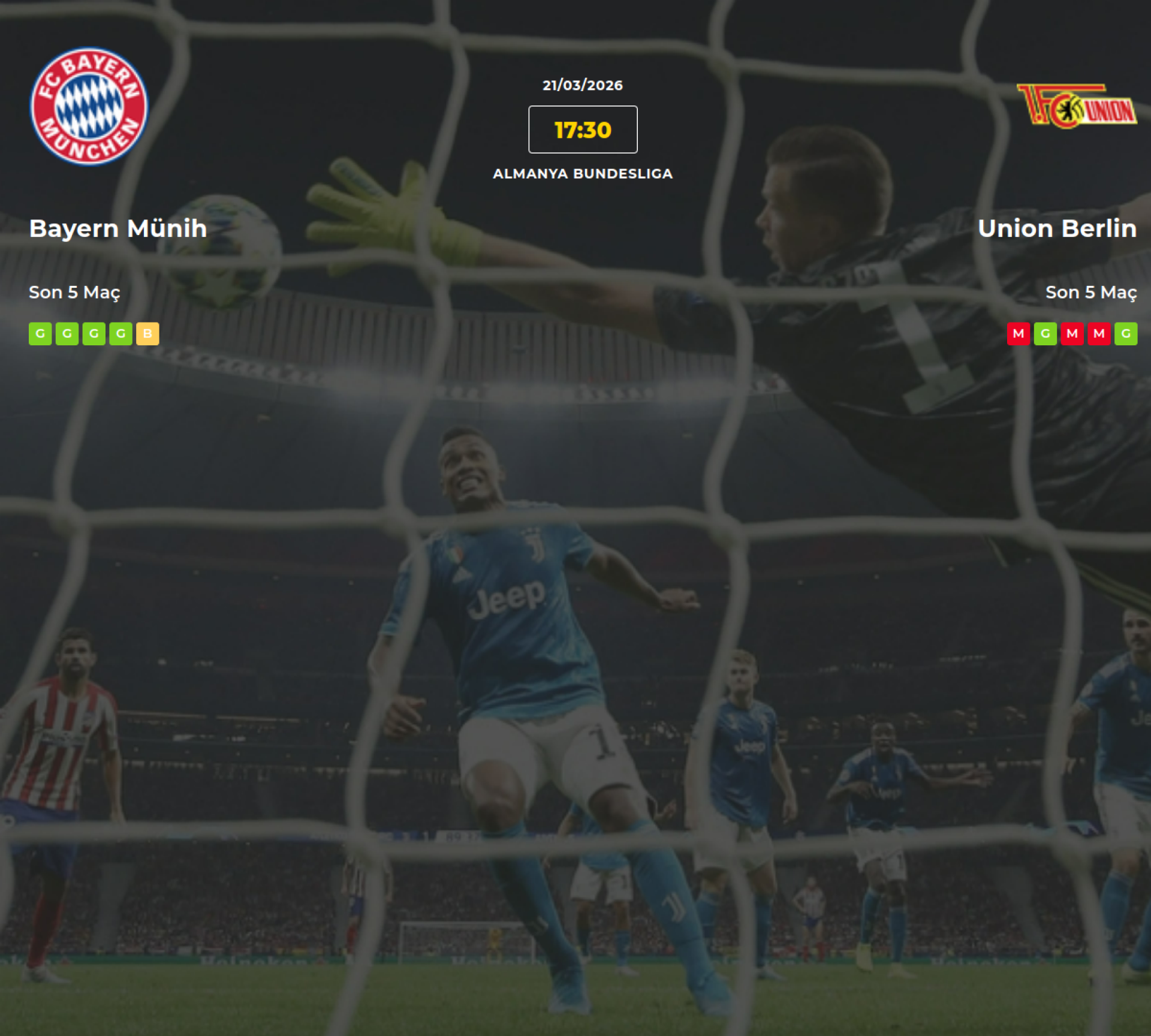 Bayern Münih Union Berlin İddaa Maç Tahmini 21 Mart 2026