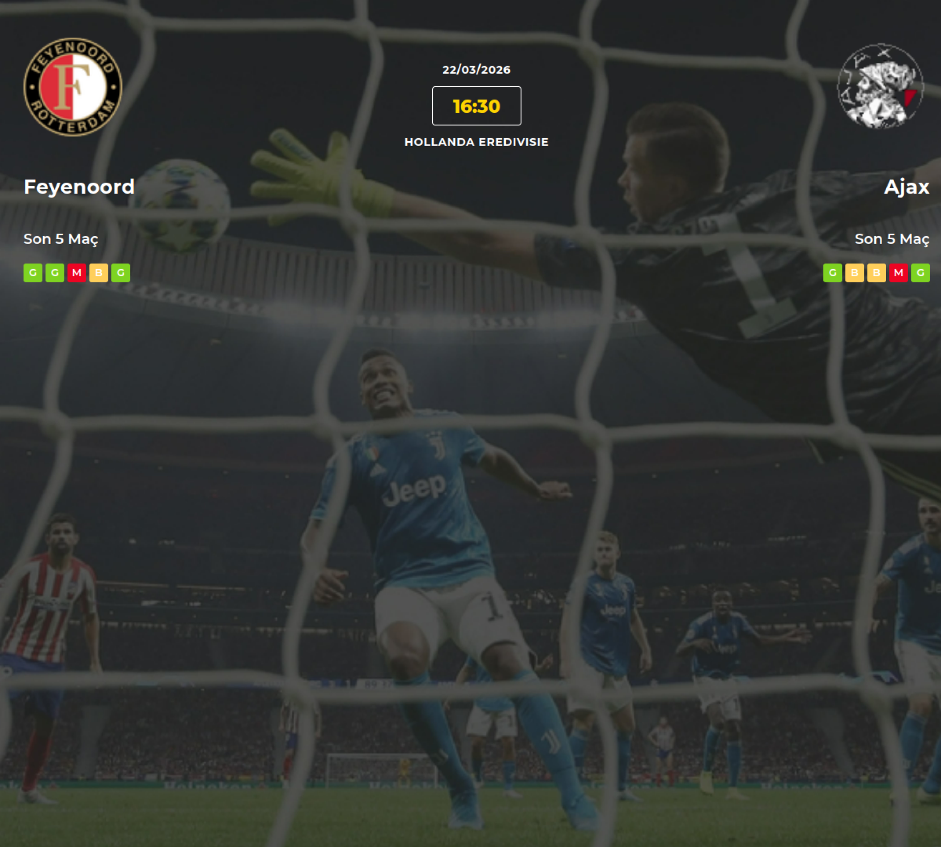 Feyenoord Ajax İddaa Maç Tahmini 22 Mart 2026