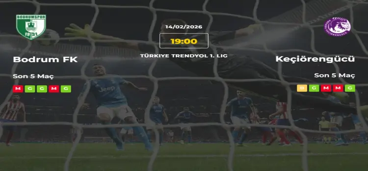 Bodrum Keçiörengücü İddaa Maç Tahmini 14 Şubat 2026
