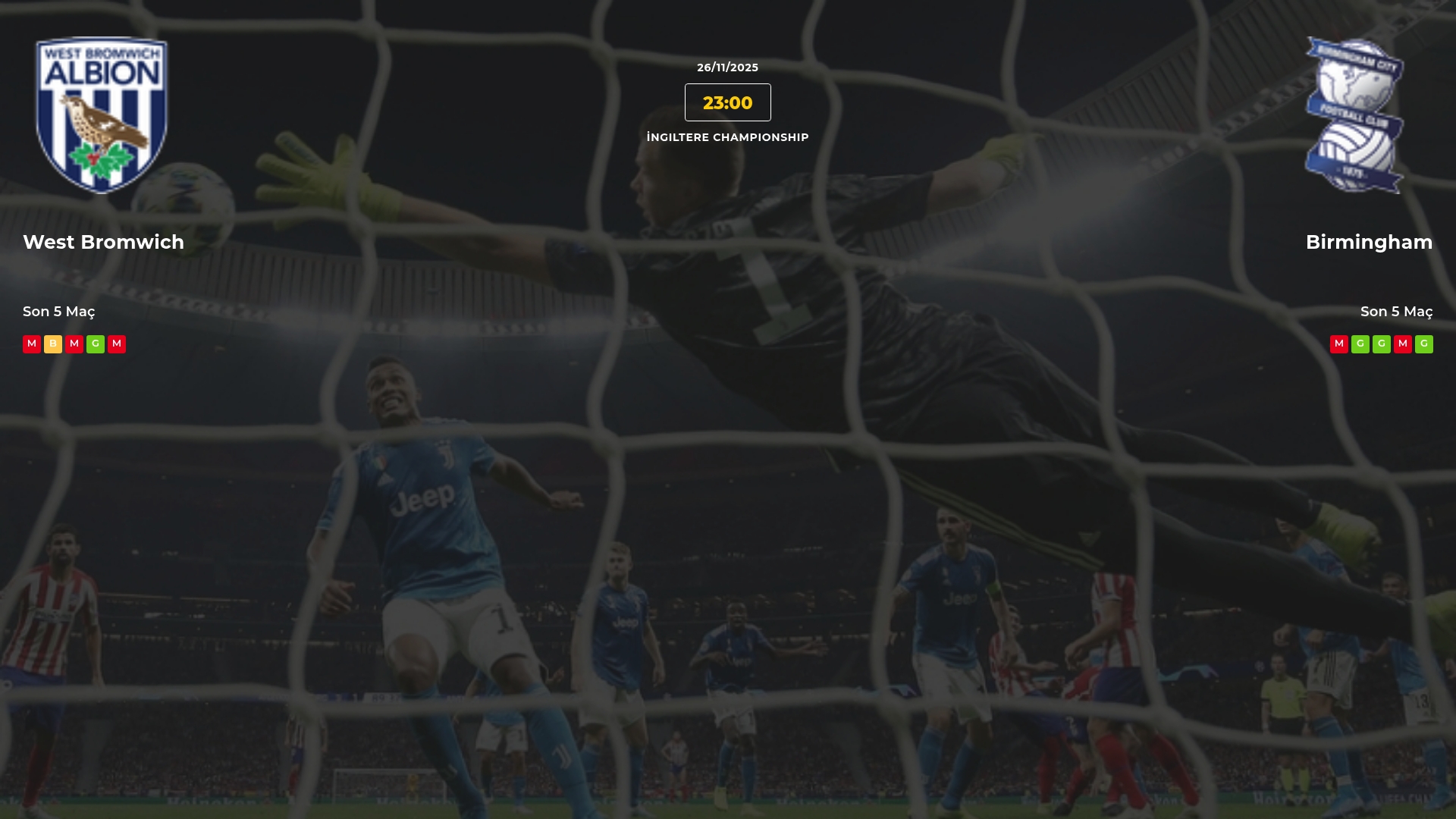 West Bromwich Birmingham İddaa Maç Tahmini 26 Kasım 2025