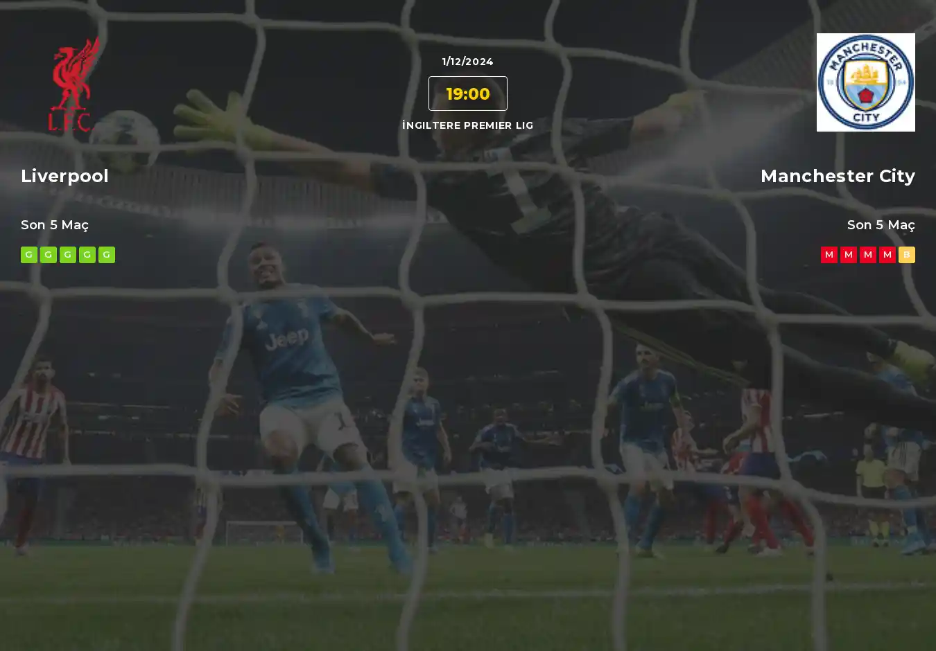 Liverpool Manchester City İddaa Maç Tahmini 01 Aralık 2024
