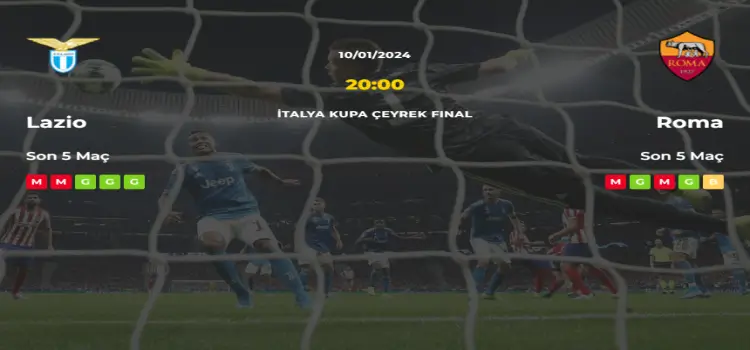 Lazio Roma İddaa Maç Tahmini 10 Ocak 2024
