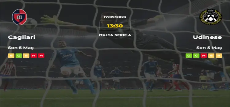 Cagliari Udinese İddaa Maç Tahmini 17 Eylül 2023