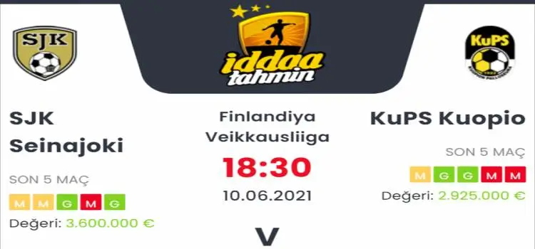 SJK Kuopion İddaa Maç Tahmini 10 Haziran 2021