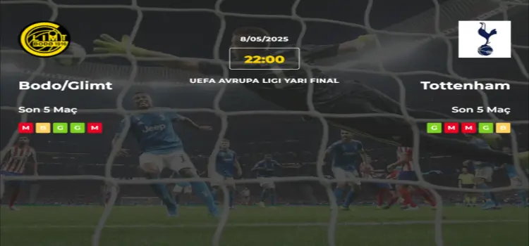 Bodo Glimt Tottenham İddaa Maç Tahmini 8 Mayıs 2025