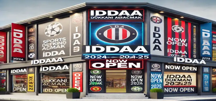 İddaa Dükkanı Açmak 2024-2025