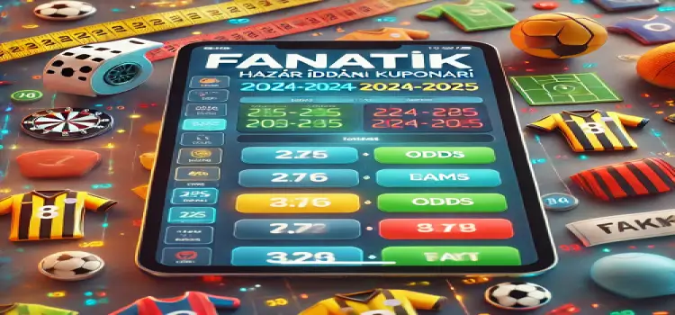 Fanatik Hazır İddaa Kuponları 2024-2025