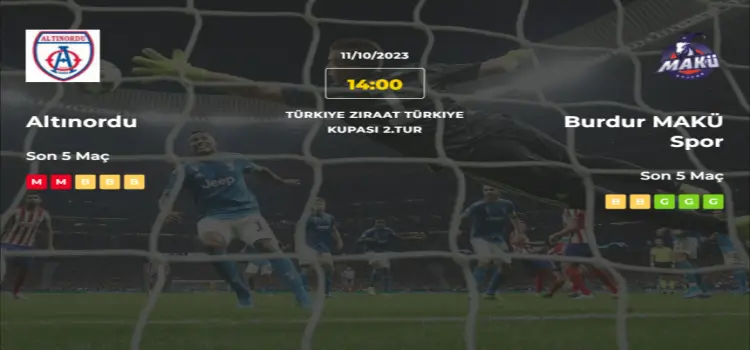 Altınordu Burdur İddaa Maç Tahmini 11 Ekim 2023