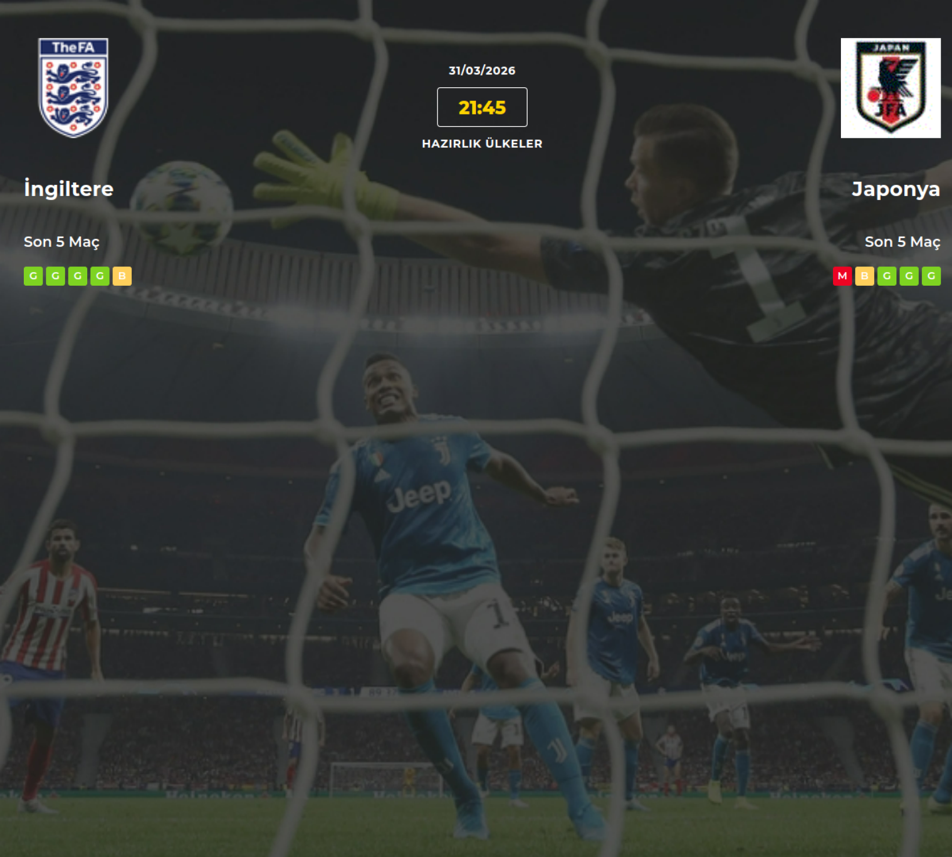 İngiltere Japonya İddaa Maç Tahmini 31 Mart 2026