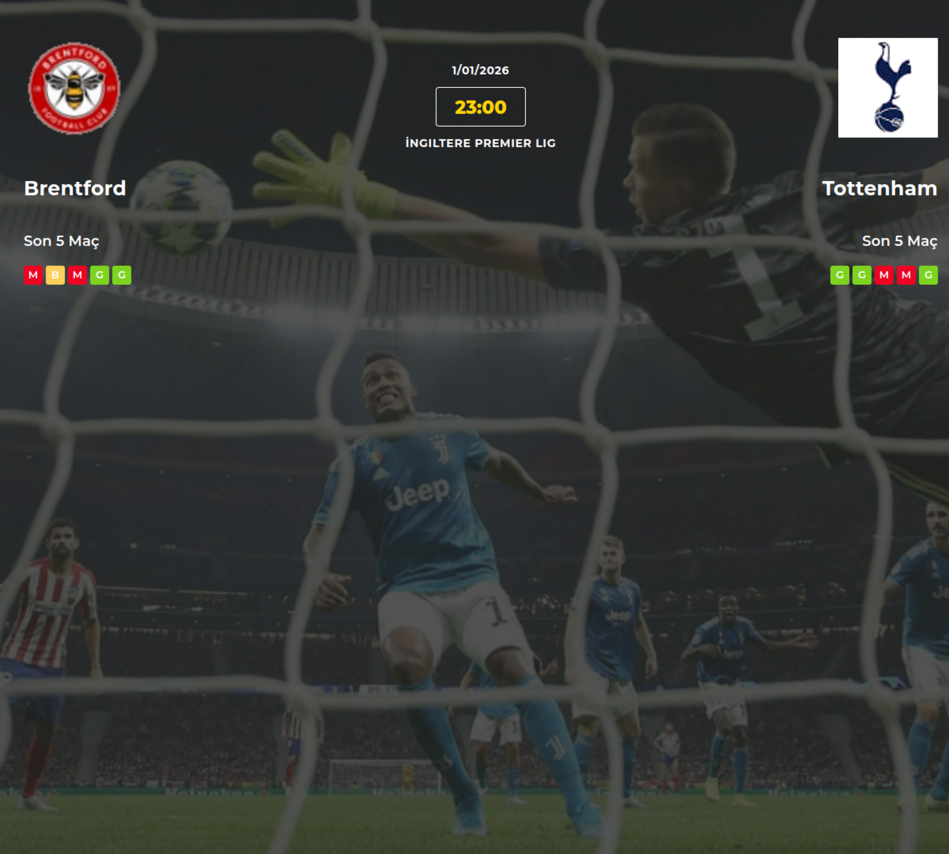 Brentford Tottenham İddaa Maç Tahmini 01 Ocak 2026