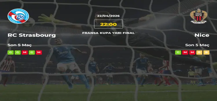 Strasbourg Nice İddaa Maç Tahmini 22 Nisan 2026