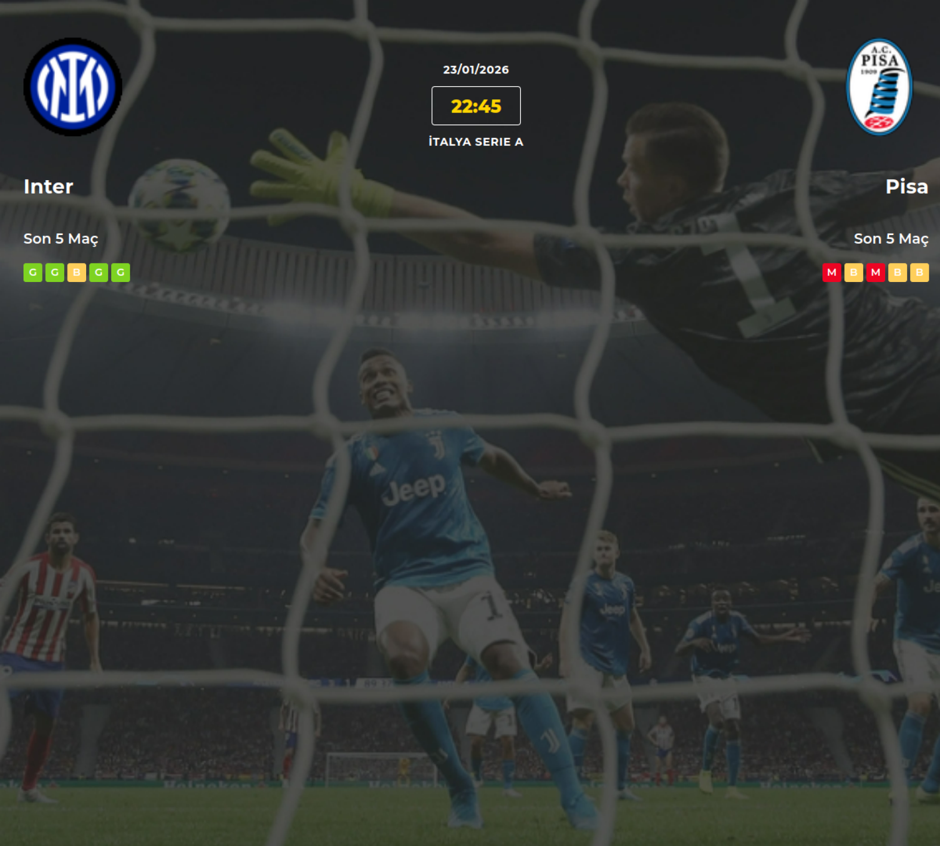 Inter Pisa İddaa Maç Tahmini 23 Ocak 2026