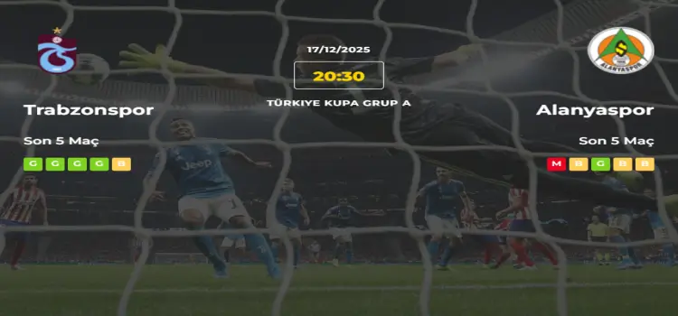 Trabzonspor Alanyaspor İddaa Maç Tahmini 17 Aralık 2025