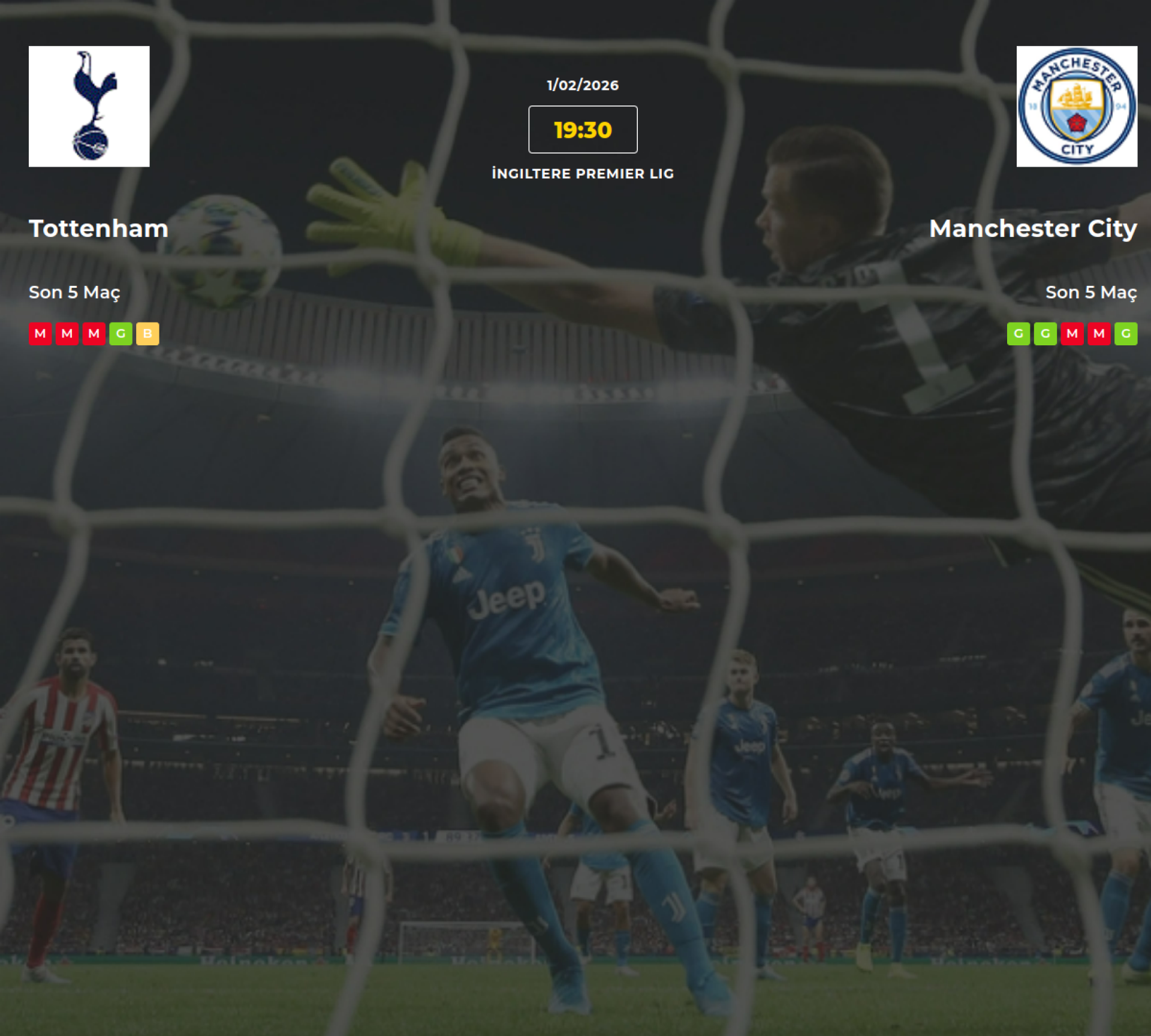 Tottenham Manchester City İddaa Maç Tahmini 01 Şubat 2026
