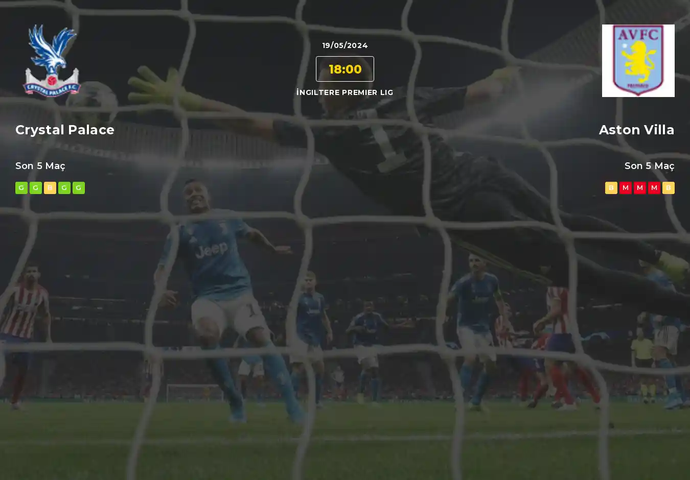 Crystal Palace Aston Villa İddaa Maç Tahmini 19 Mayıs 2024