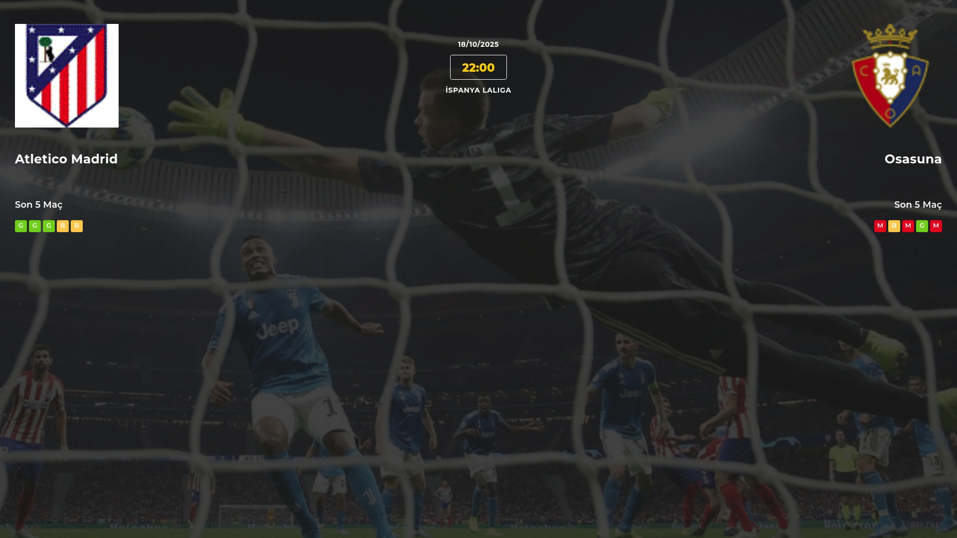 Atletico Madrid Osasuna İddaa Maç Tahmini 18 Ekim 2025