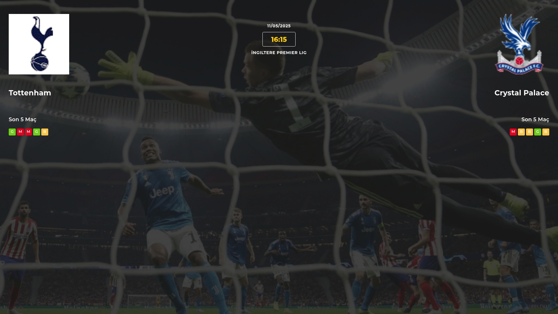 Tottenham Crystal Palace İddaa Maç Tahmini 11 Mayıs 2025