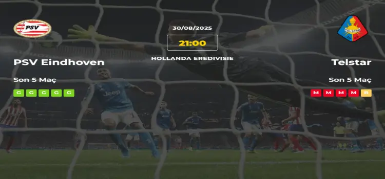 PSV Eindhoven Telstar İddaa Maç Tahmini 30 Ağustos 2025