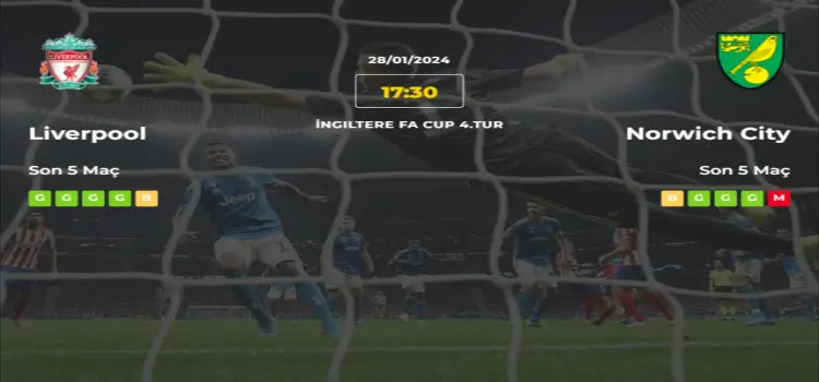 Liverpool Norwich İddaa Maç Tahmini 28 Ocak 2024