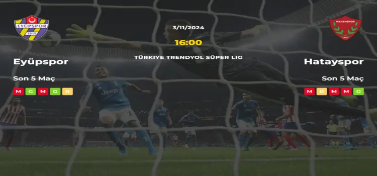 Eyüpspor Hatayspor İddaa Maç Tahmini 3 Kasım 2024