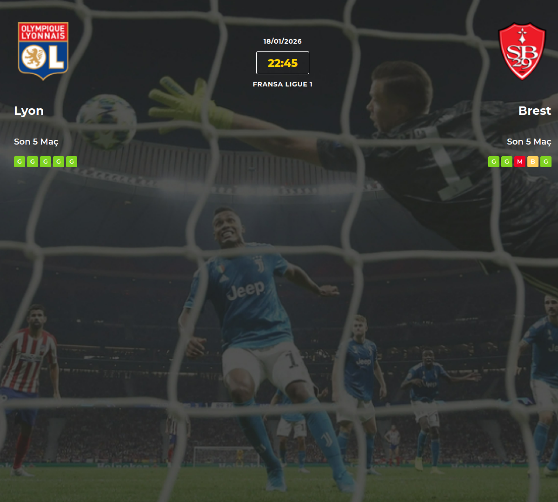 Lyon Brest İddaa Maç Tahmini 18 Ocak 2026