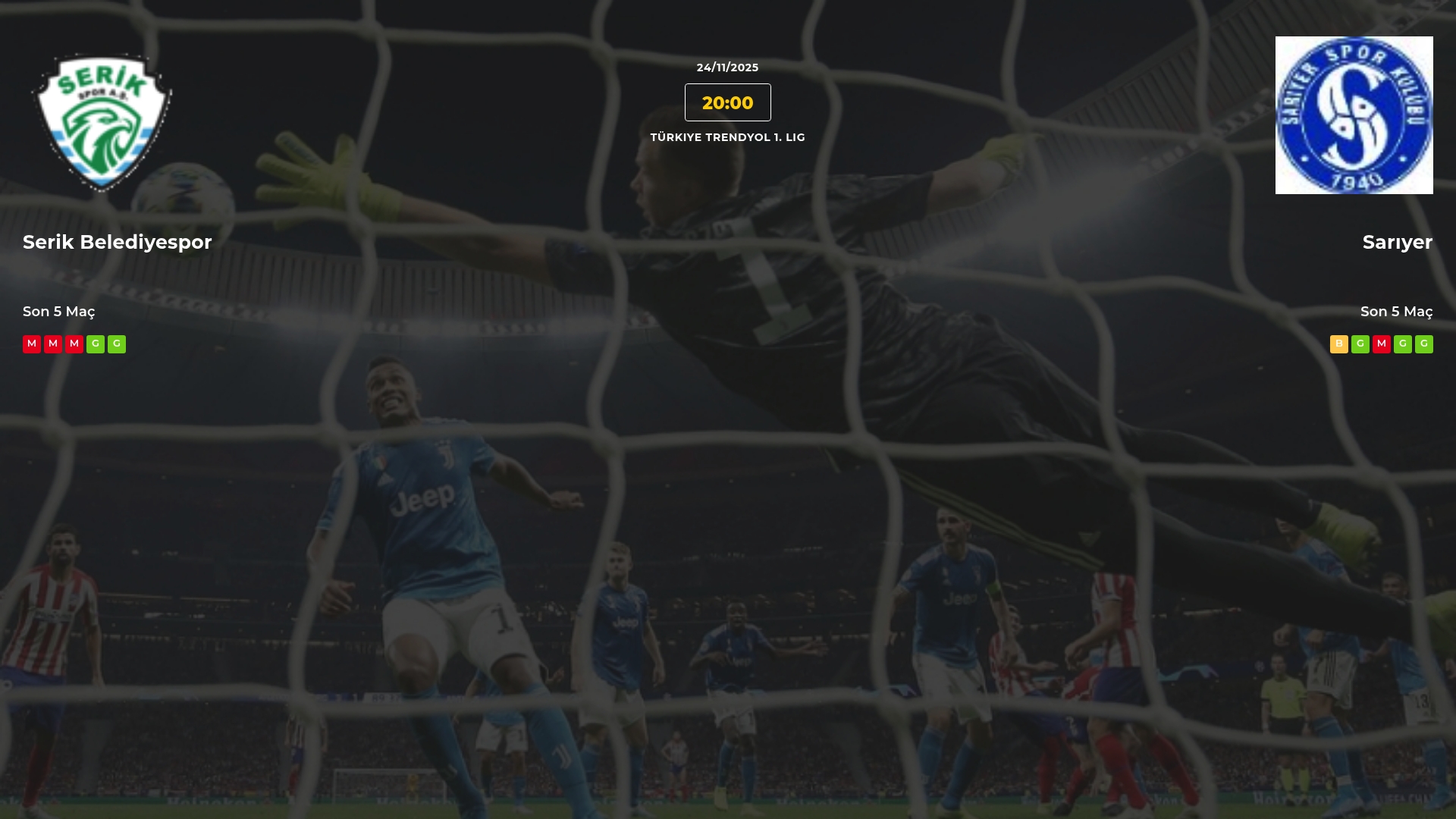 Serik Spor Sarıyer İddaa Maç Tahmini 24 Kasım 2025