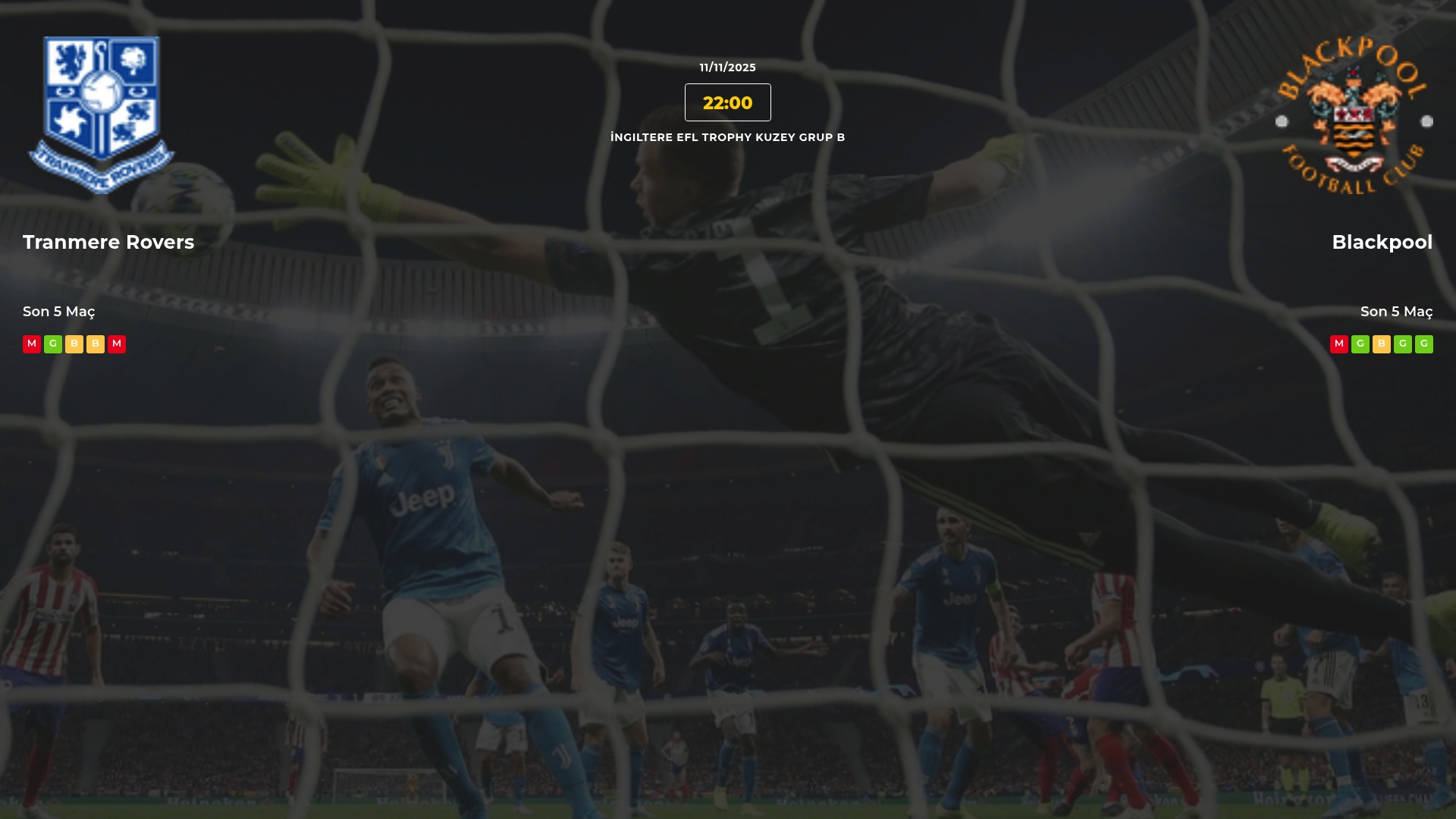 Tranmere Rovers Blackpool İddaa Maç Tahmini 11 Kasım 2025