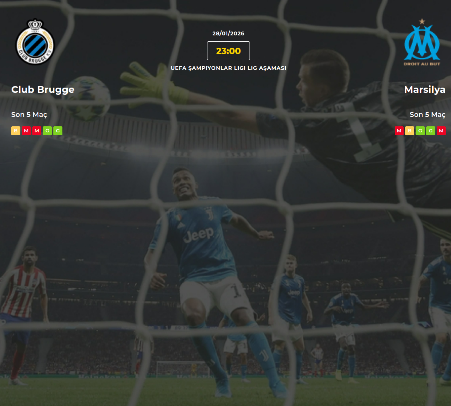 Club Brugge Marsilya İddaa Maç Tahmini 28 Ocak 2026