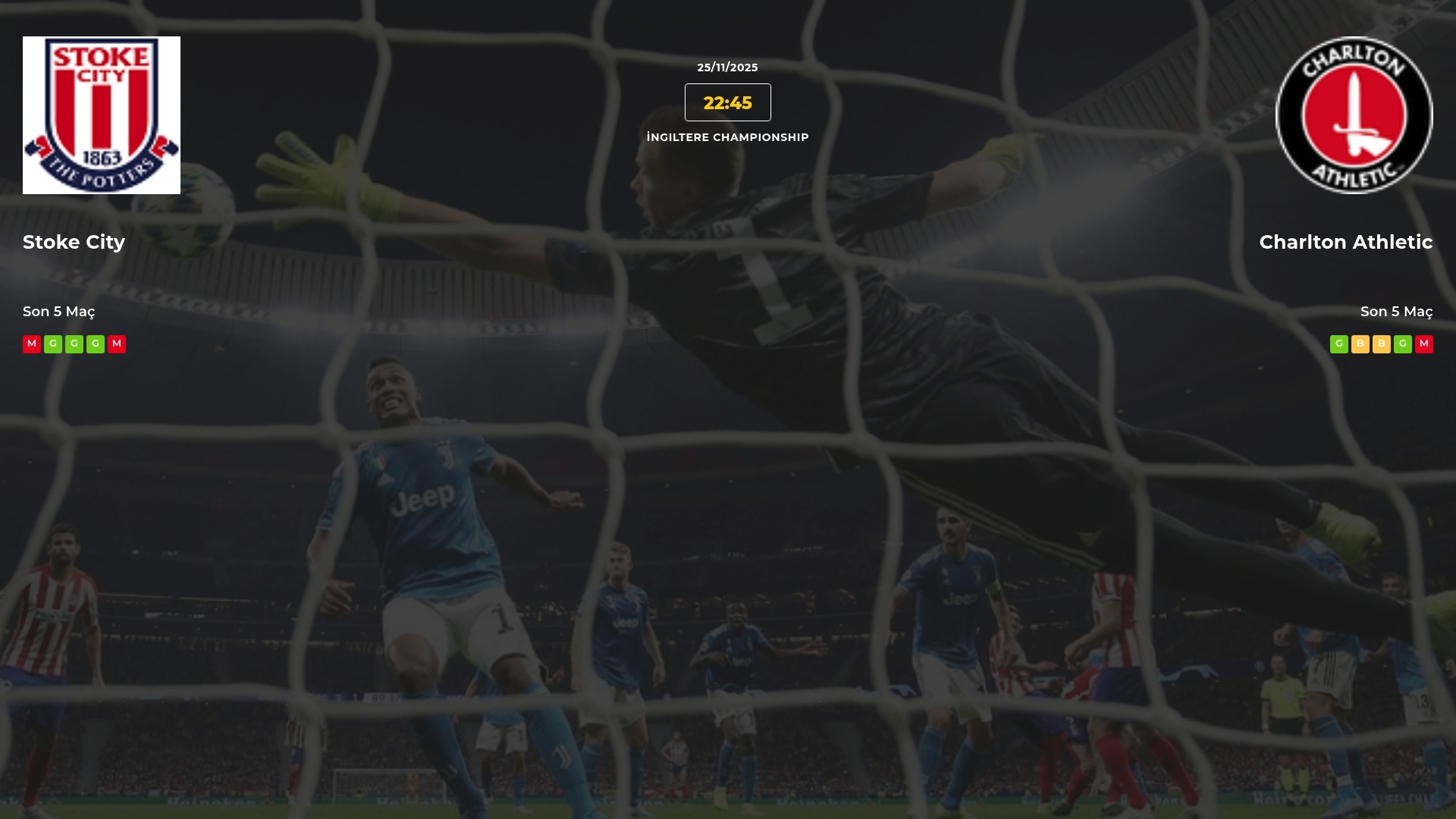 Stoke City Charlton Athletic İddaa Maç Tahmini 25 Kasım 2025