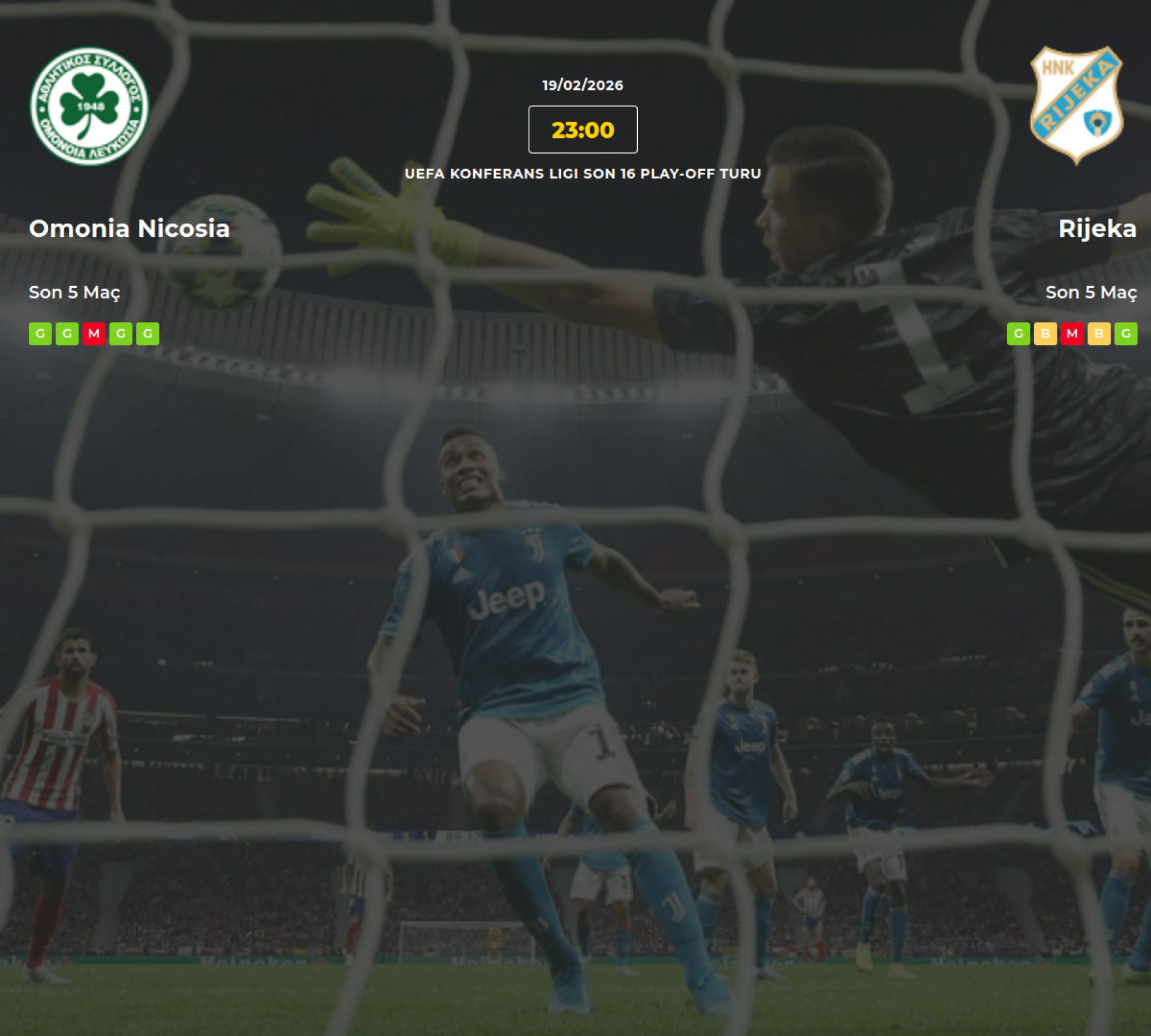 Omonia Nicosia Rijeka İddaa Maç Tahmini 19 Şubat 2026