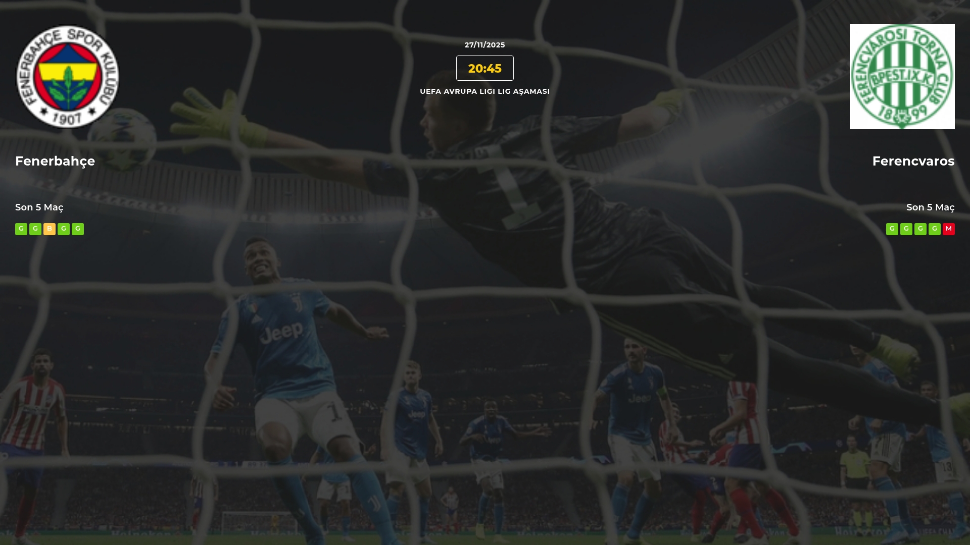 Fenerbahçe Ferencvaros İddaa Maç Tahmini 27 Kasım 2025