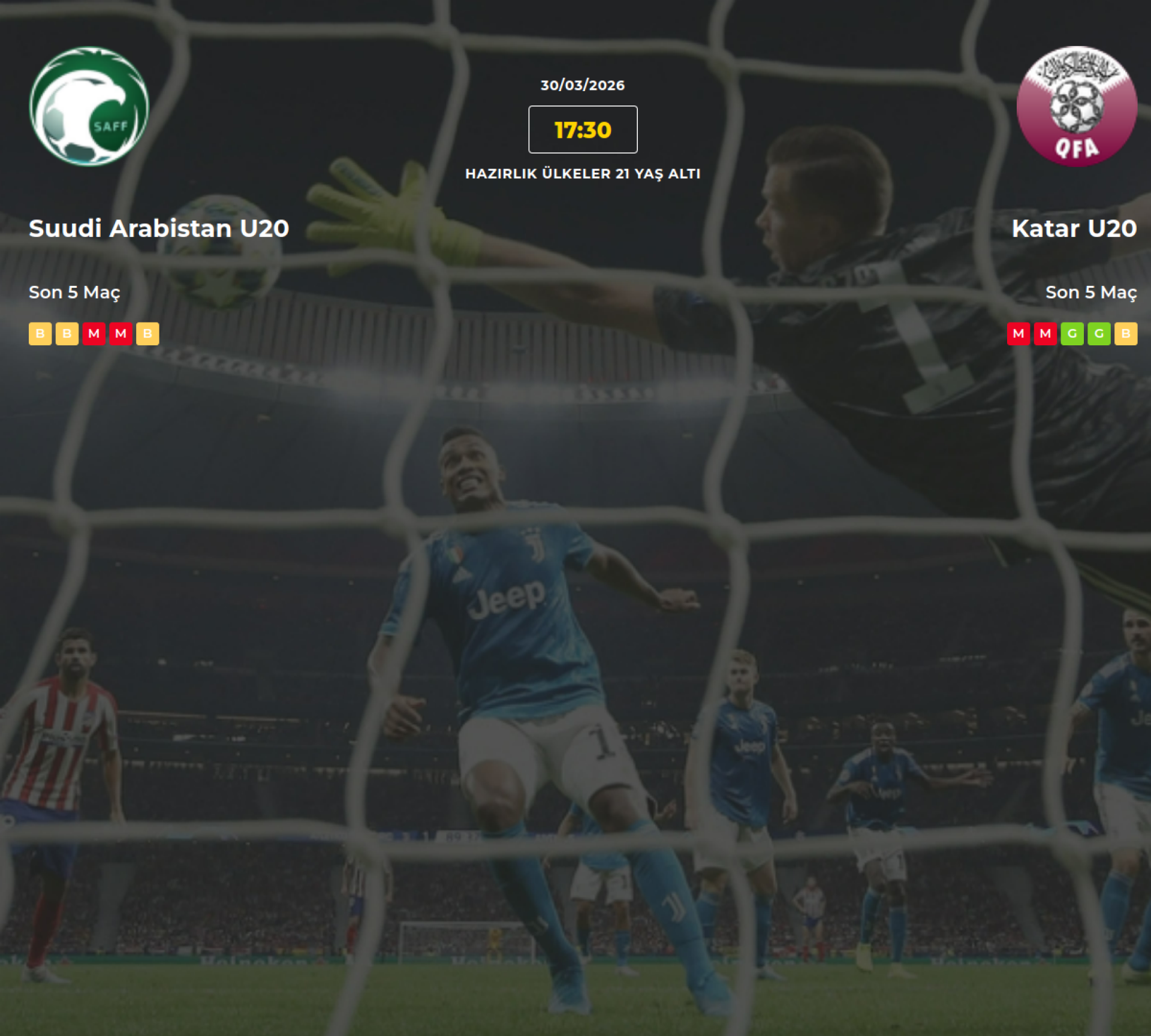 Suudi Arabistan U20 Katar U20 İddaa Maç Tahmini 30 Mart 2026