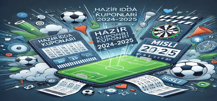 Hazır İddaa Kuponları Misli 2024-2025