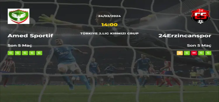 Amedspor Erzincanspor İddaa Maç Tahmini 24 Mart 2024
