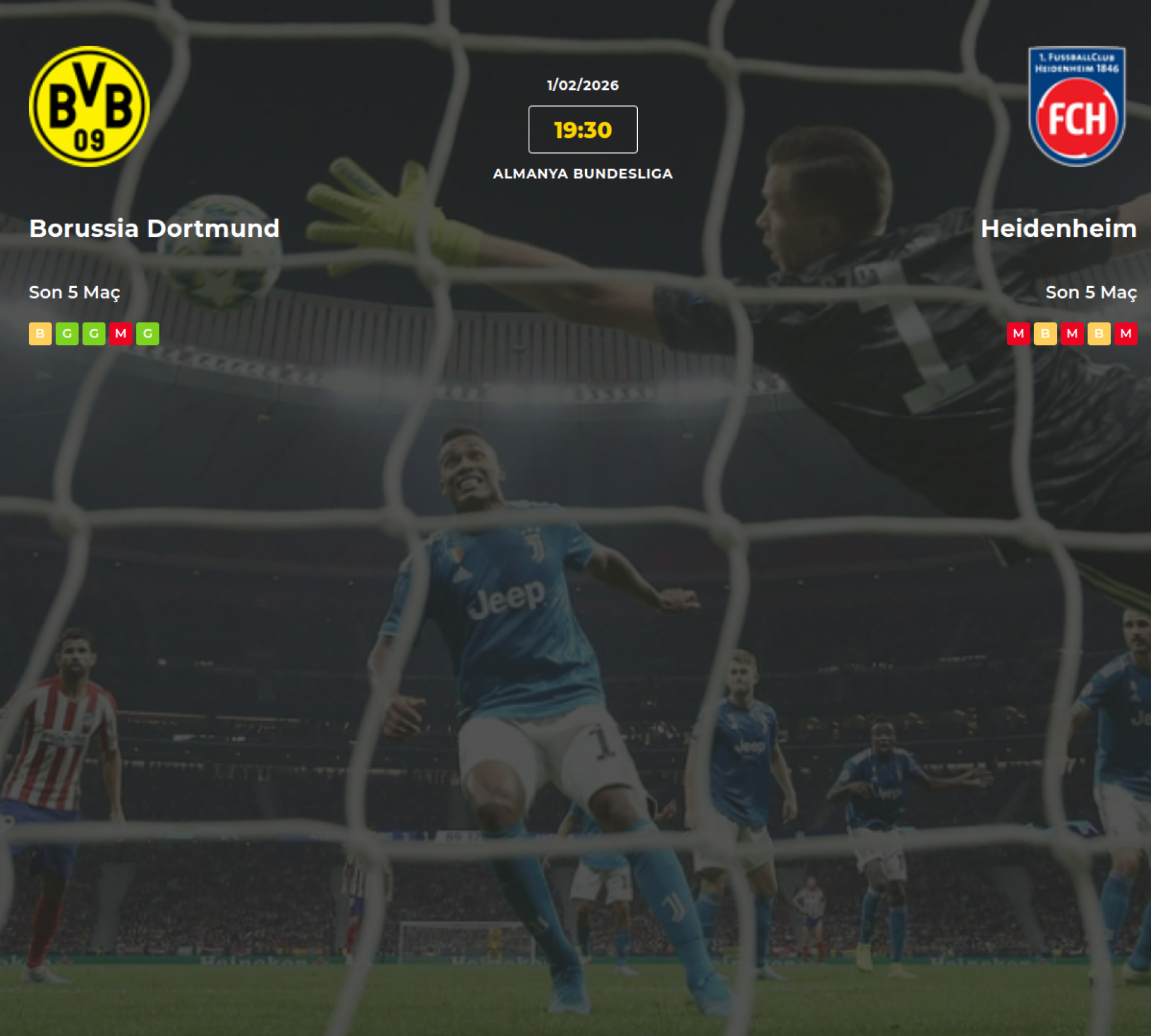 Borussia Dortmund Heidenheim İddaa Maç Tahmini 01 Şubat 2026