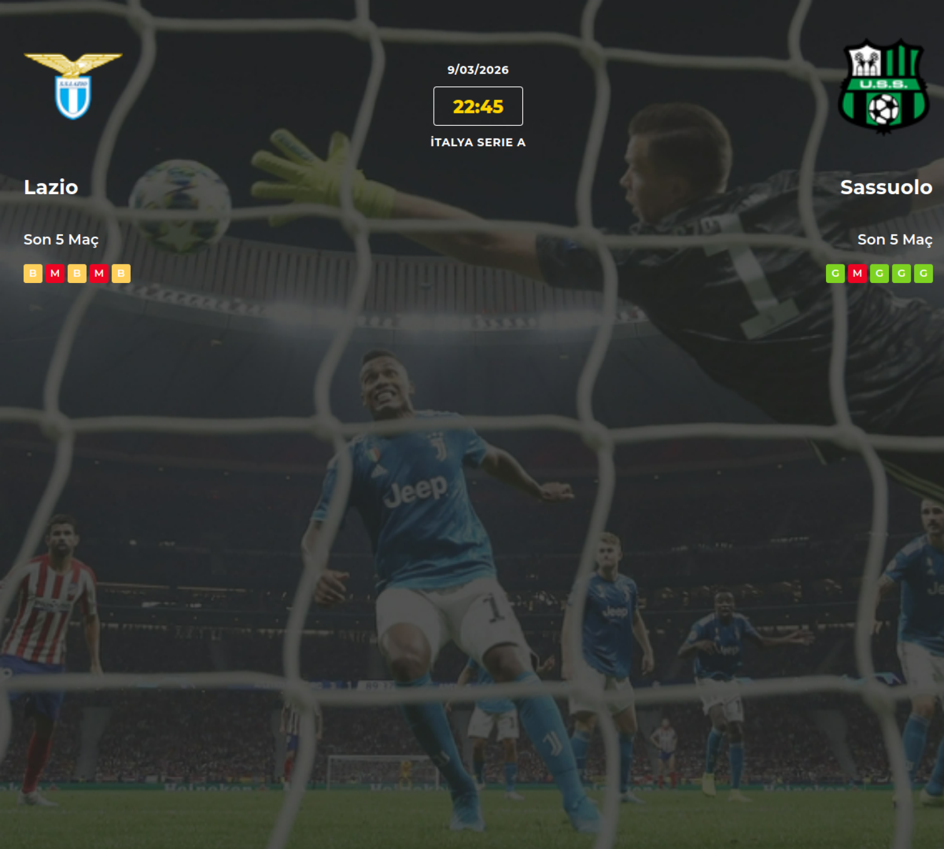 Lazio Sassuolo İddaa Maç Tahmini 09 Mart 2026