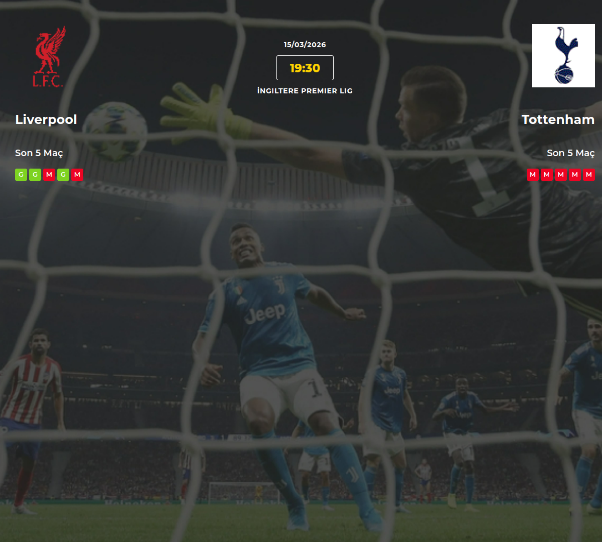 Liverpool Tottenham İddaa Maç Tahmini 15 Mart 2026