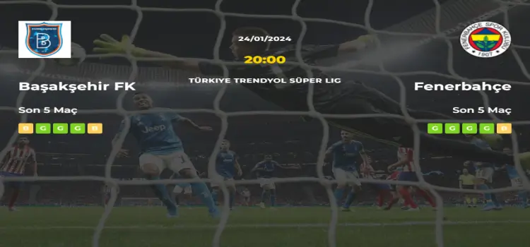 Başakşehir Fenerbahçe İddaa Maç Tahmini 24 Ocak 2024
